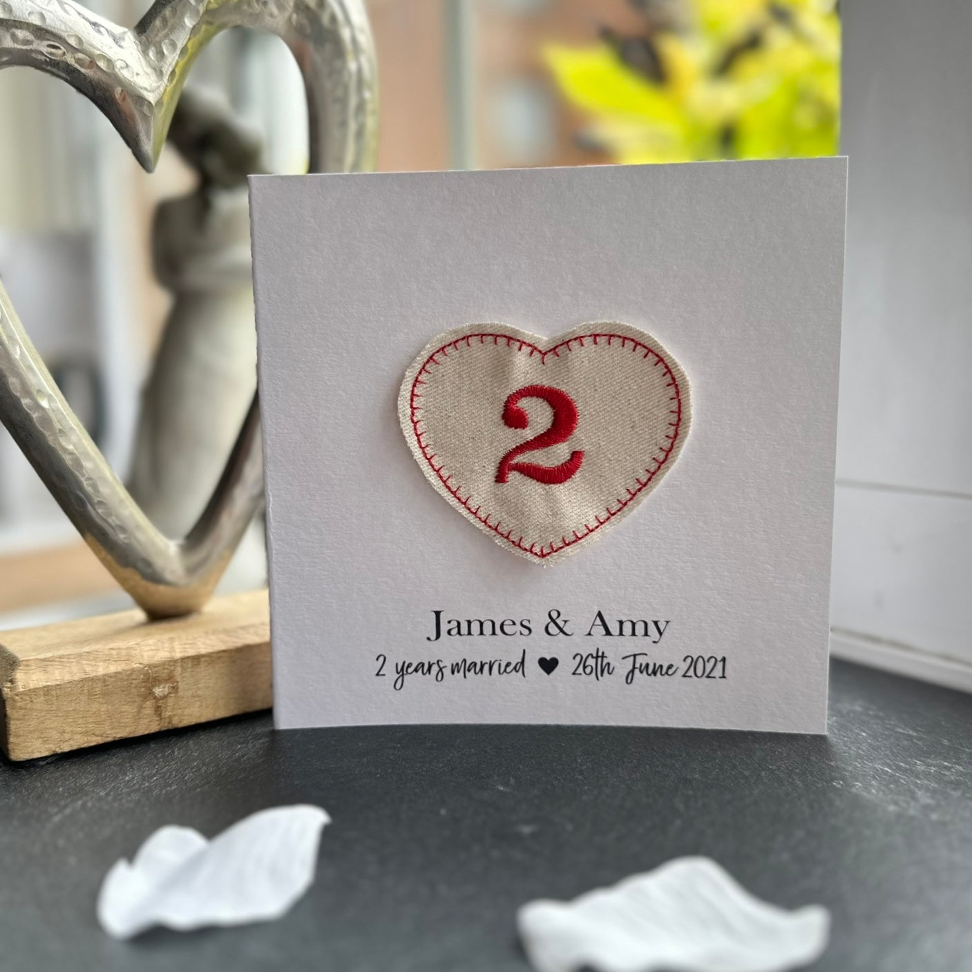 Two Year Anniversary Card