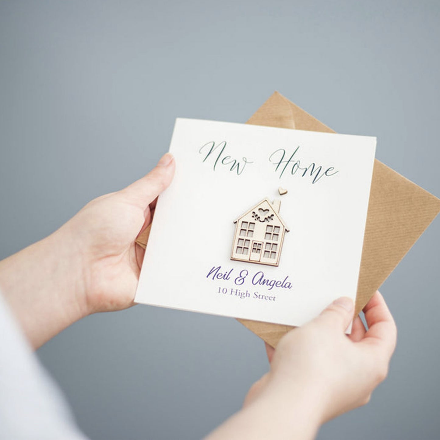 Personalised New Home Card