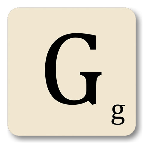 Alphabet Drinks Coaster