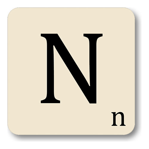 Alphabet Drinks Coaster