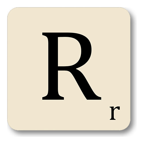 Alphabet Drinks Coaster