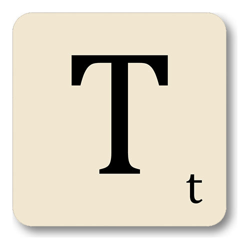 Alphabet Drinks Coaster