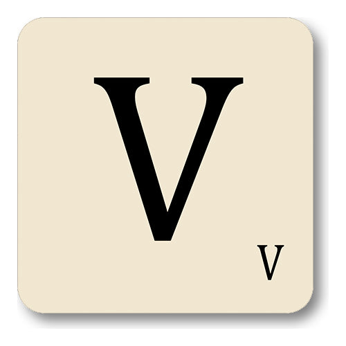 Alphabet Drinks Coaster