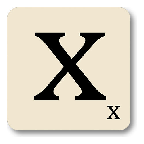 Alphabet Drinks Coaster