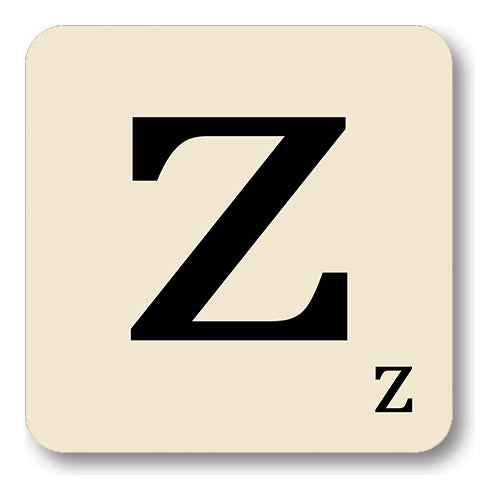 Alphabet Drinks Coaster