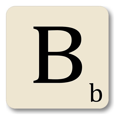 Alphabet Drinks Coaster