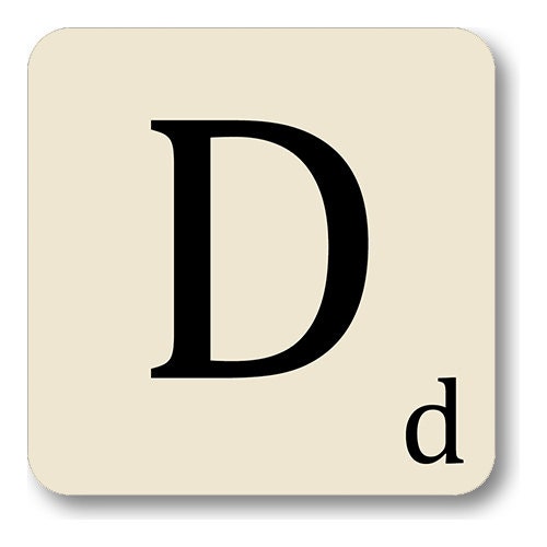 Alphabet Drinks Coaster