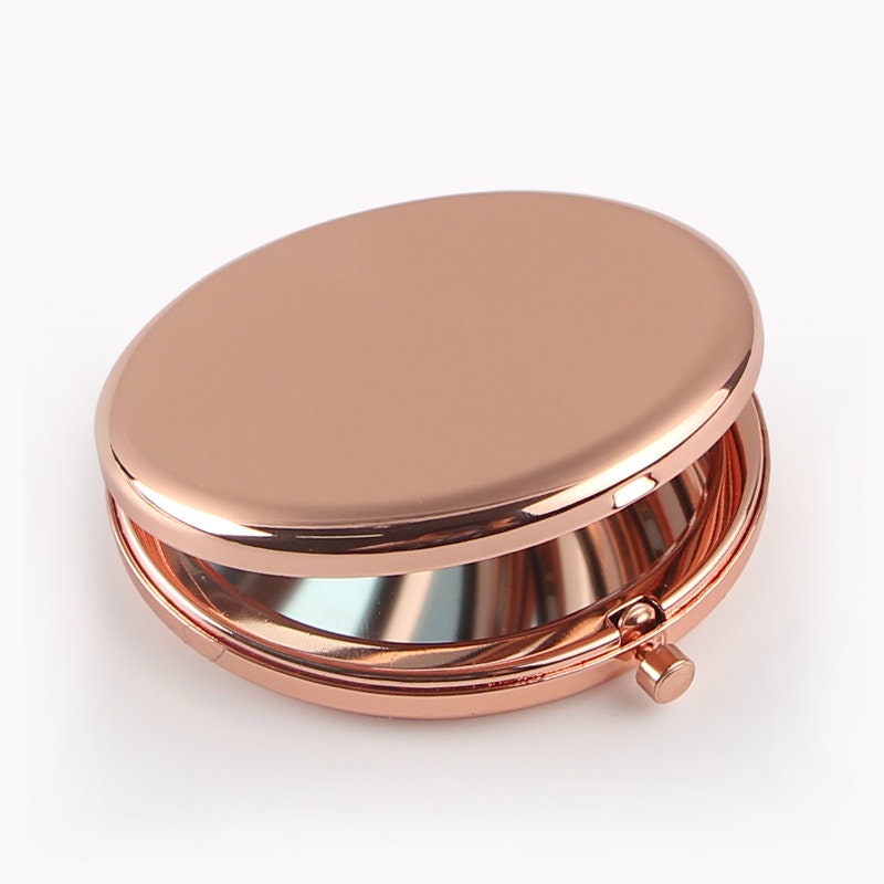 Personalised Greenery Compact Mirror