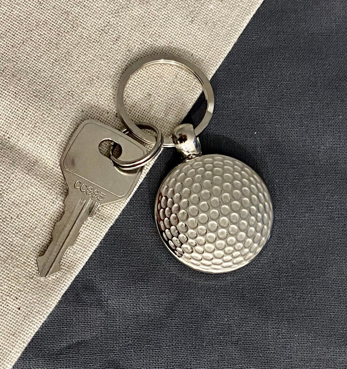 Golf Ball Keyring