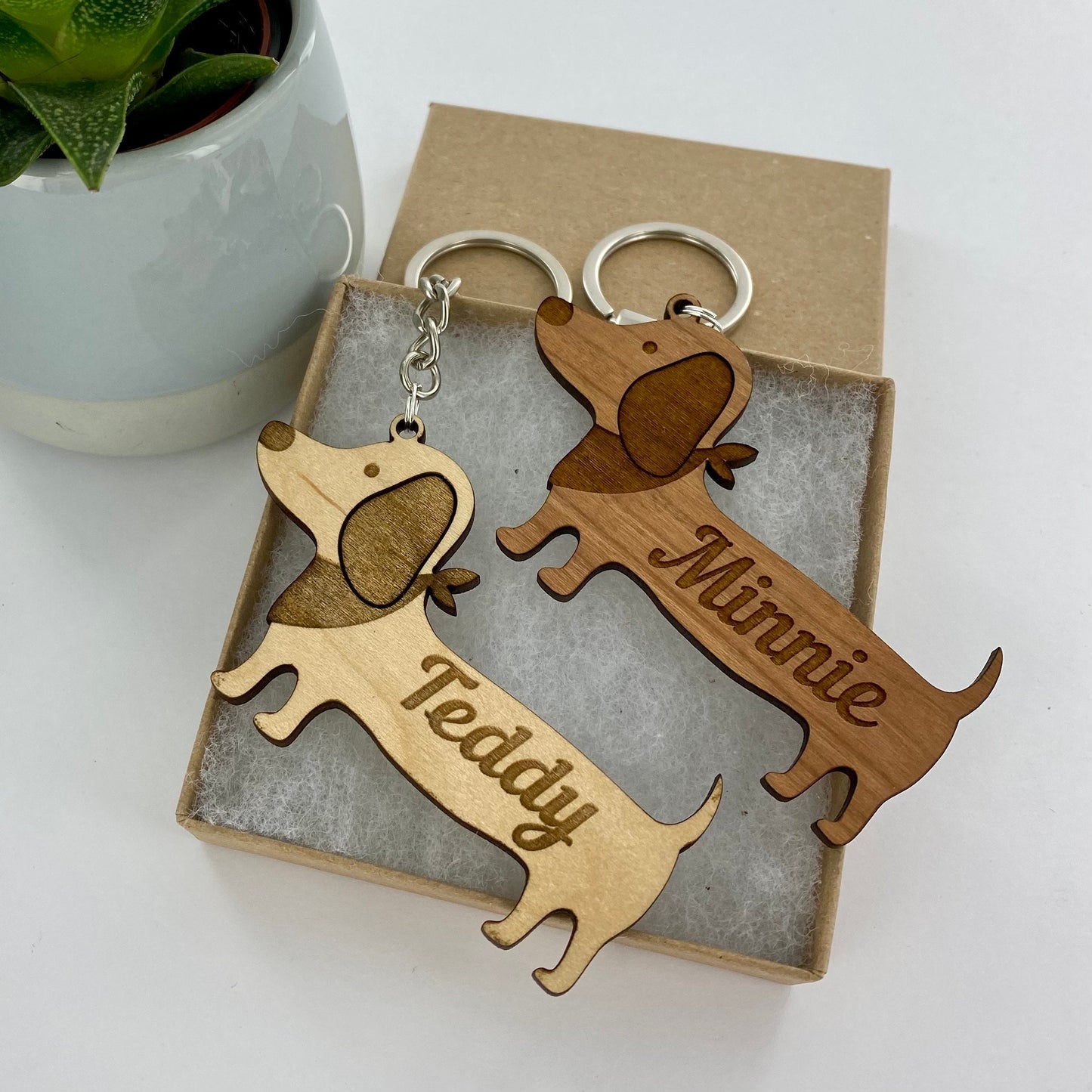 Dachshund Sausage Dog Keyring