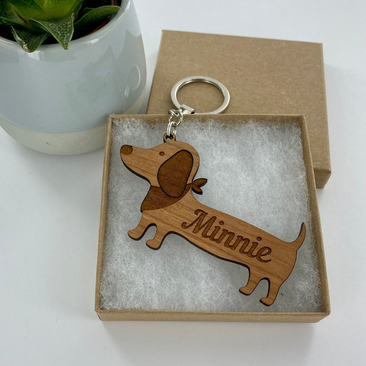 Dachshund Sausage Dog Keyring