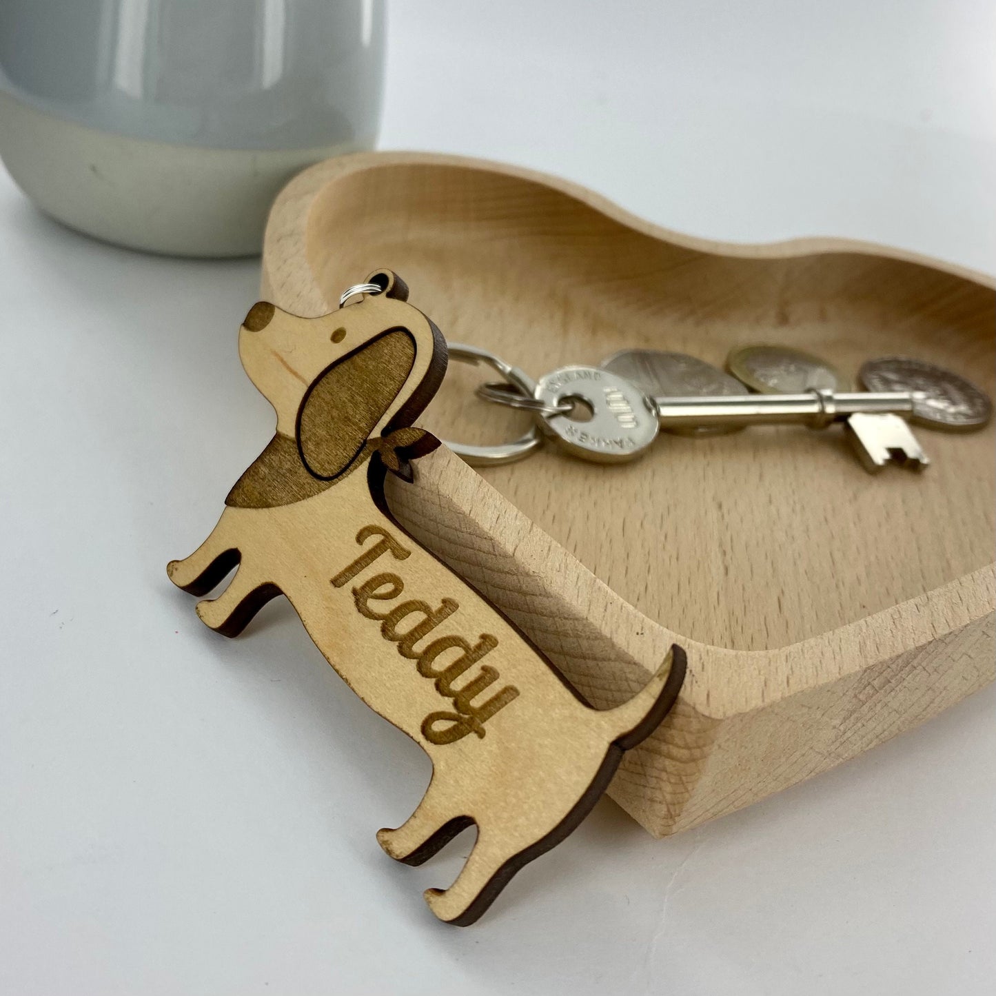 Dachshund Sausage Dog Keyring