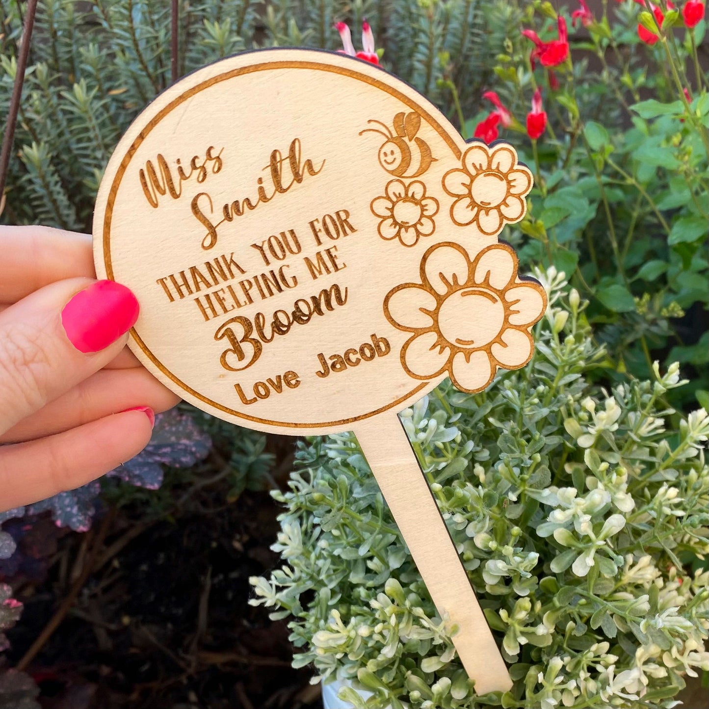 Personalised Plant Marker