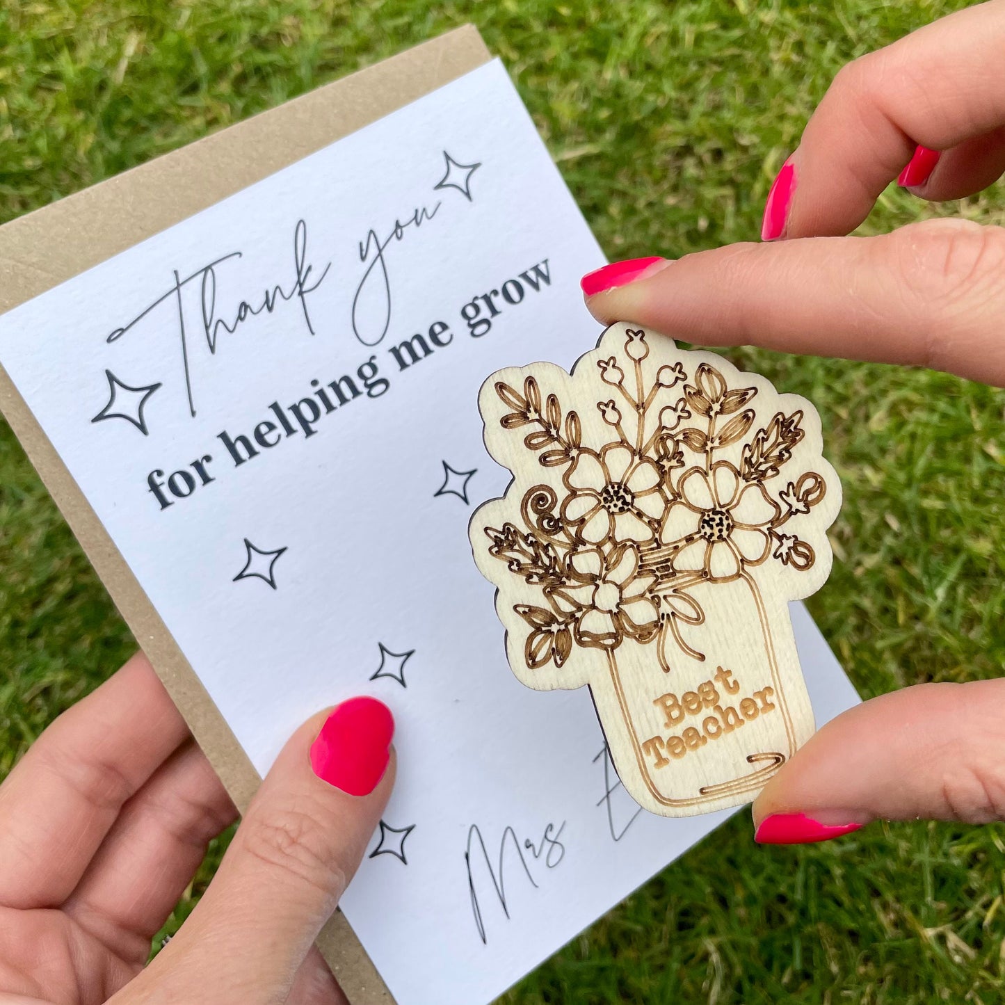 Thank You Teacher Card