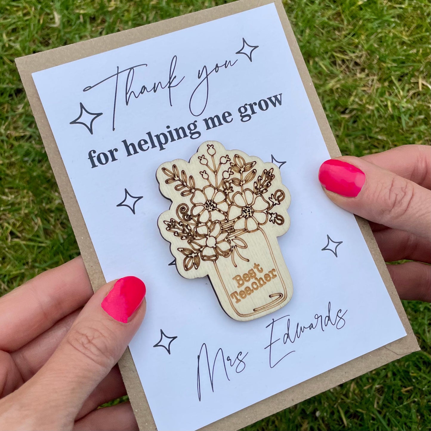 Thank You Teacher Card