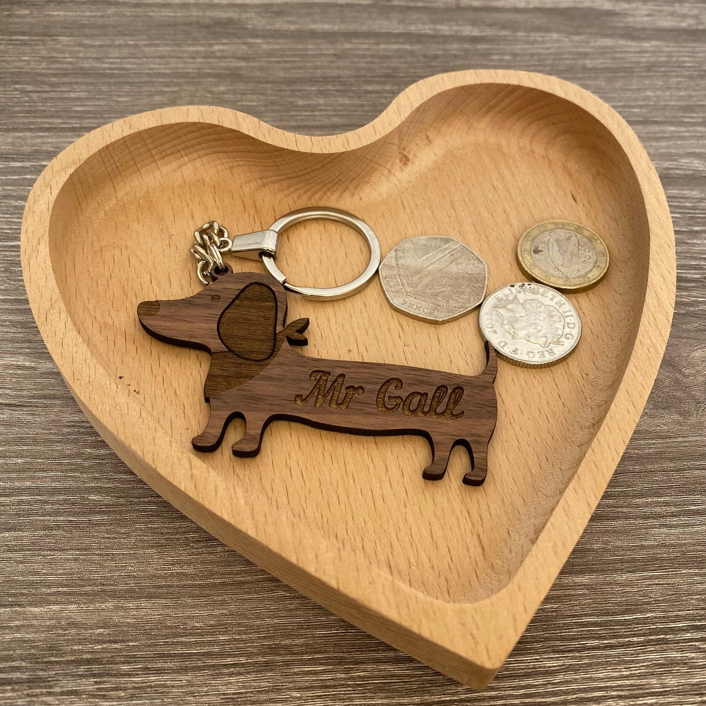 Dachshund Sausage Dog Keyring