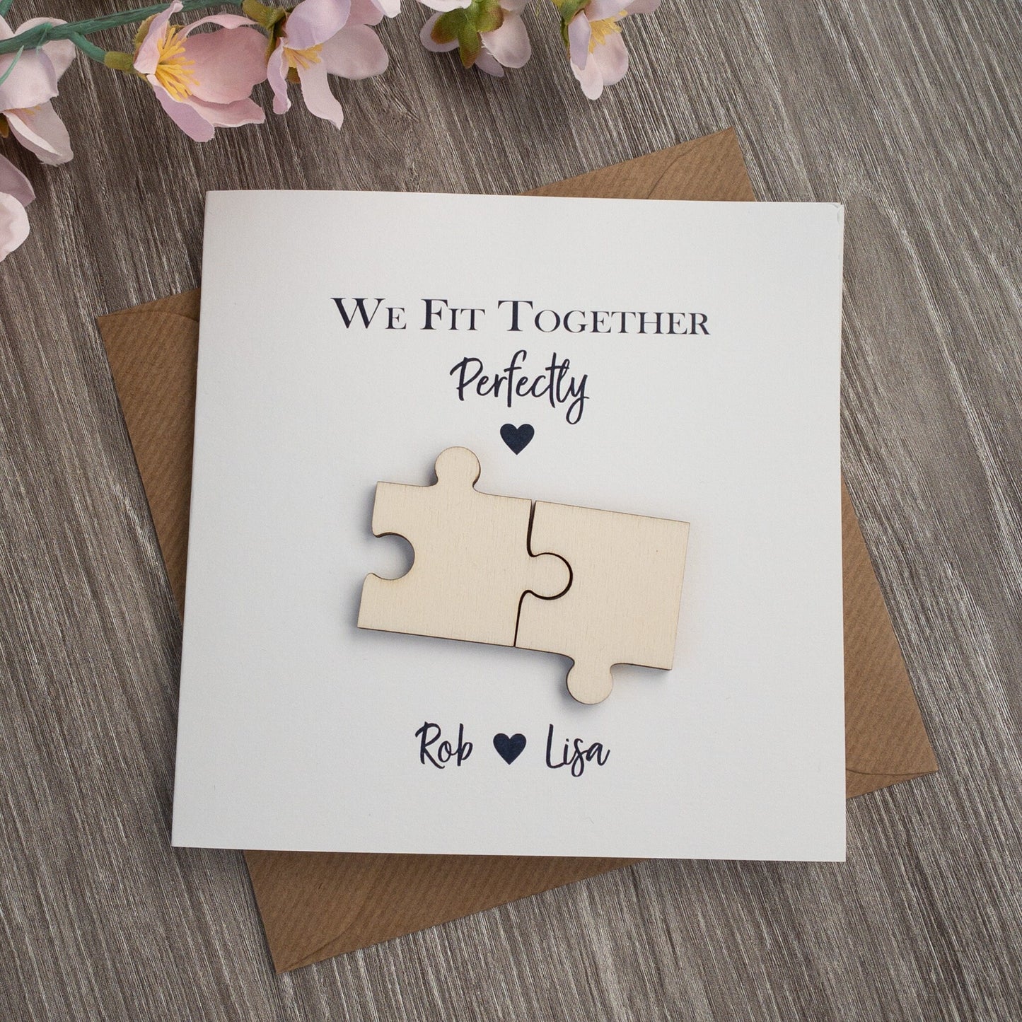 We Fit Together Greeting Card
