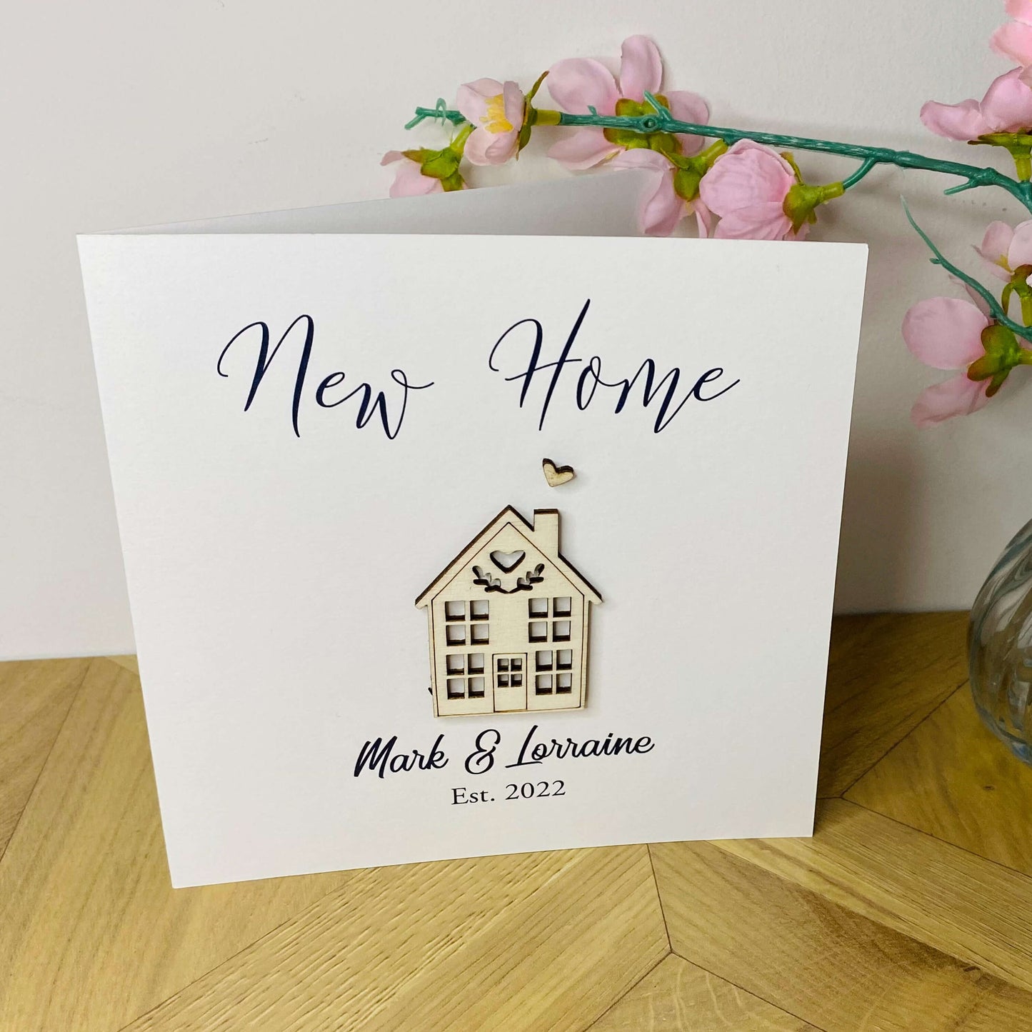 Personalised New Home Card