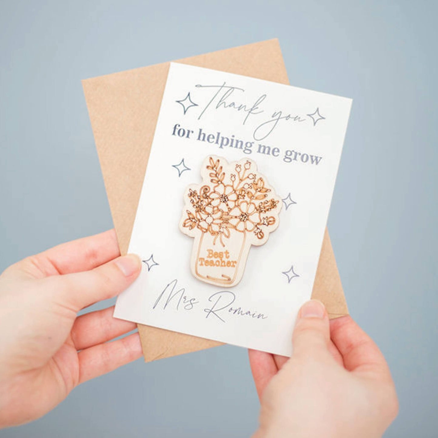 Thank You Teacher Card