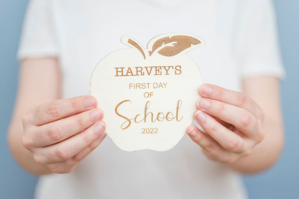 First day of school photo prop