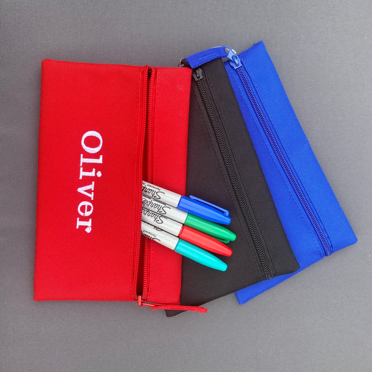 Personalised Embroidered Pencil Case