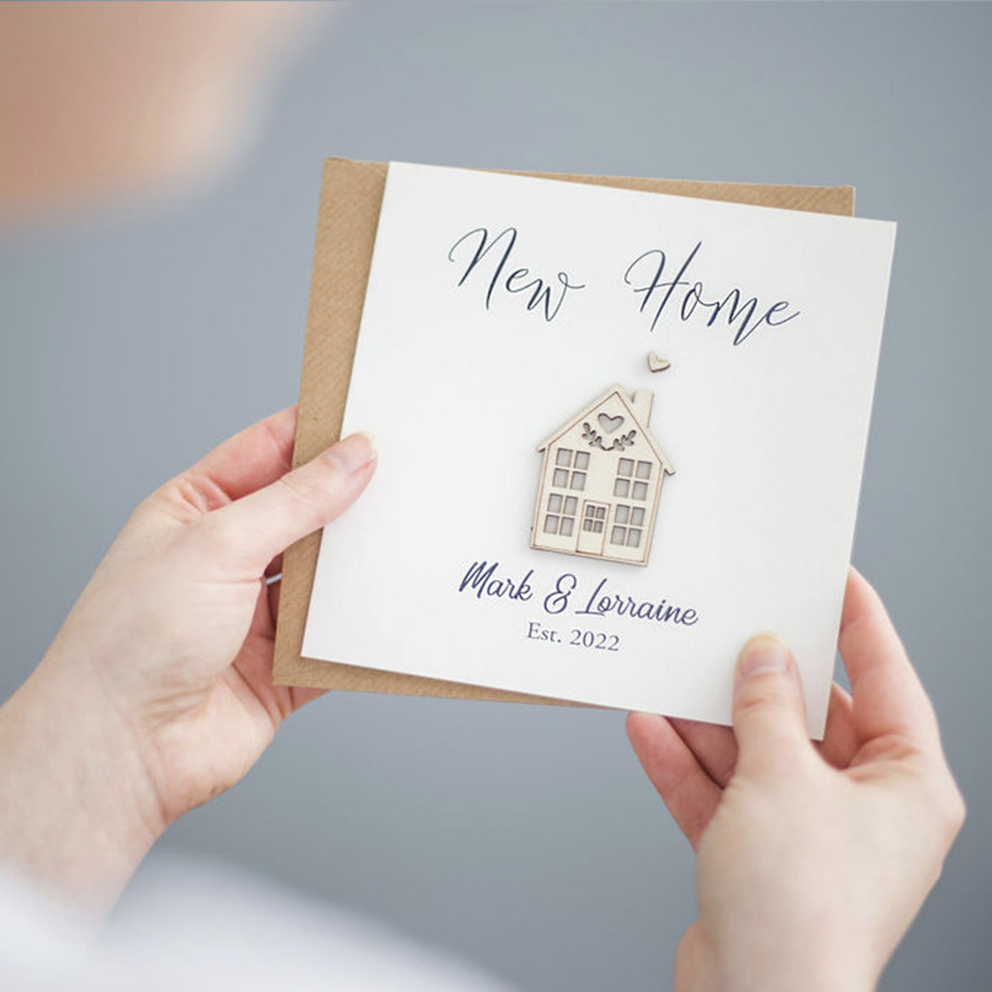 Personalised New Home Card