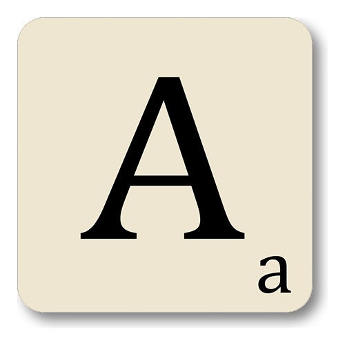 Alphabet Drinks Coaster