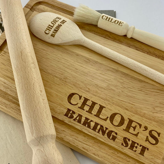 Personalised Full Sized Baking Set