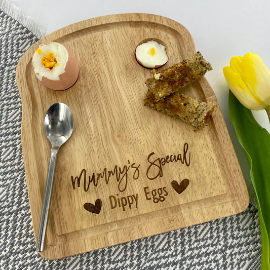 Mummy's Breakfast Egg and Toast Board