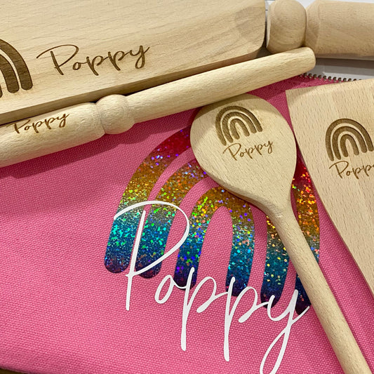 Personalised Children's Baking Set