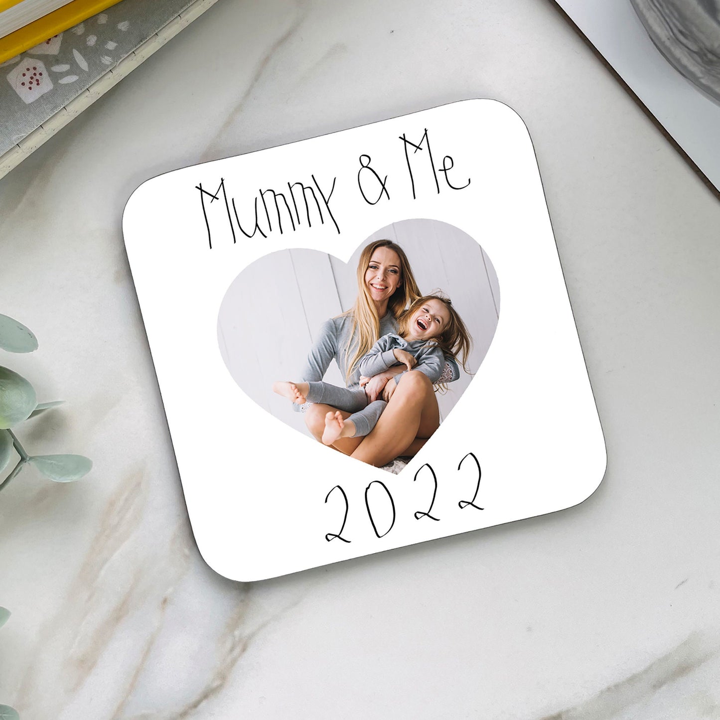Personalised Mummy and Me Coaster