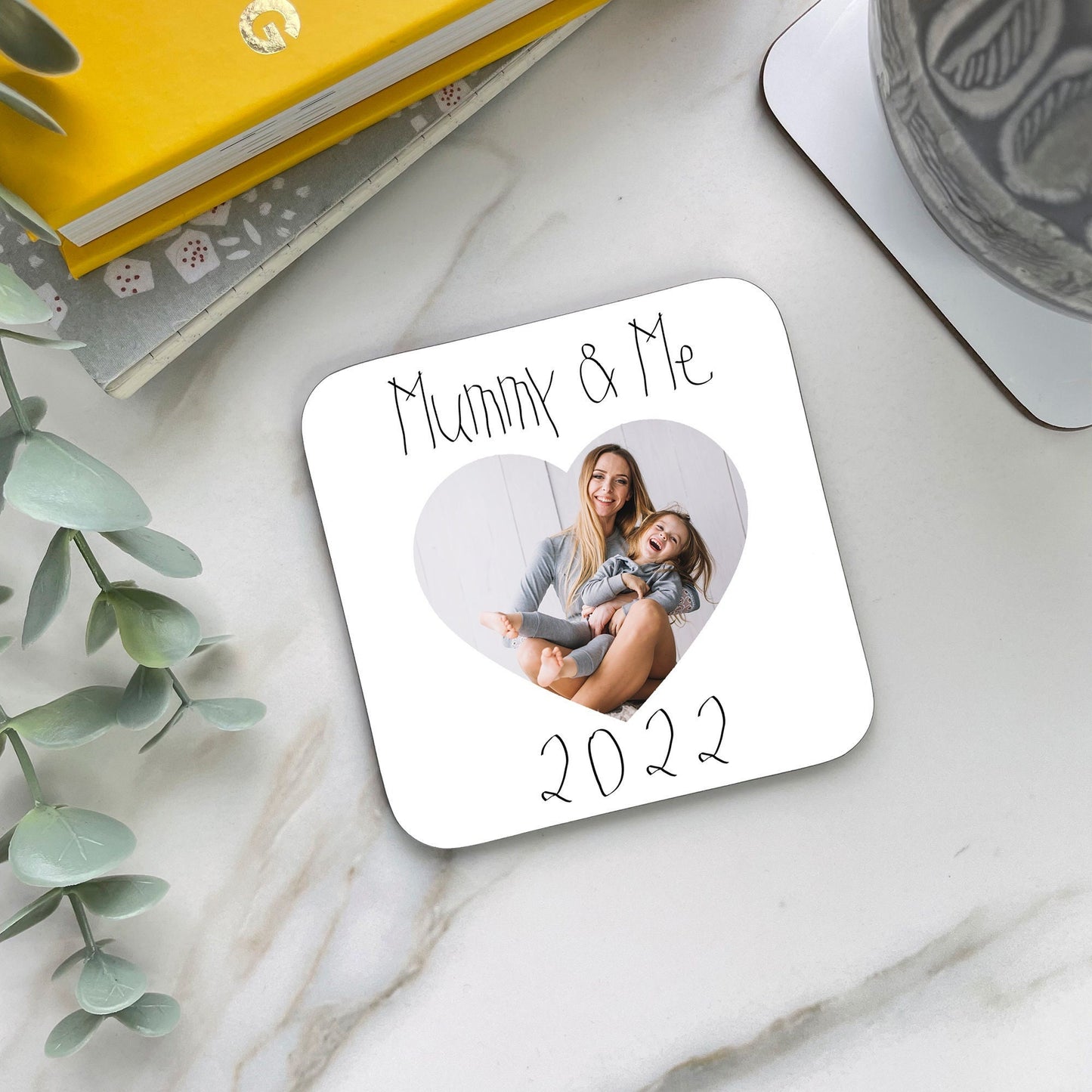 Personalised Mummy and Me Coaster