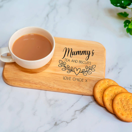 Personalised Floral Tea Tray