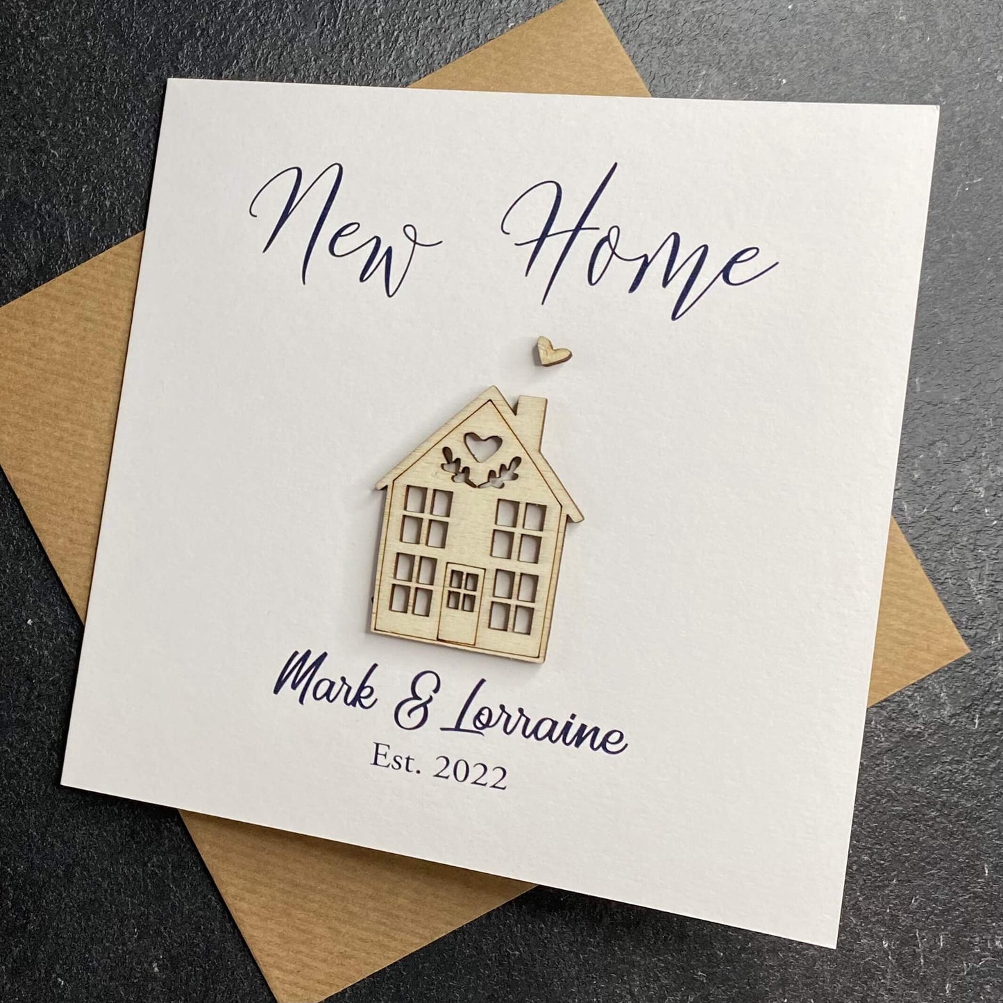 Personalised New Home Card