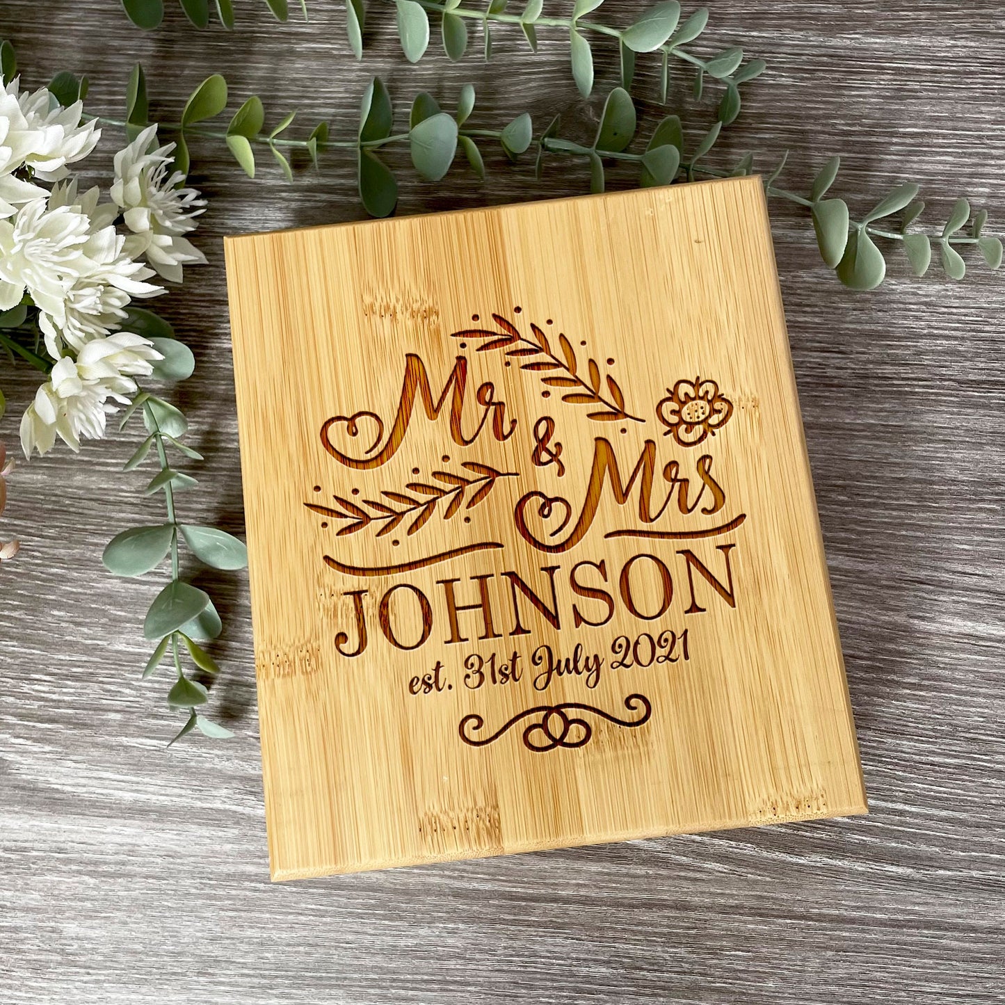 Personalised Wedding Couples Wine Accessories Gift Set Box, Anniversary, Wedding Gift