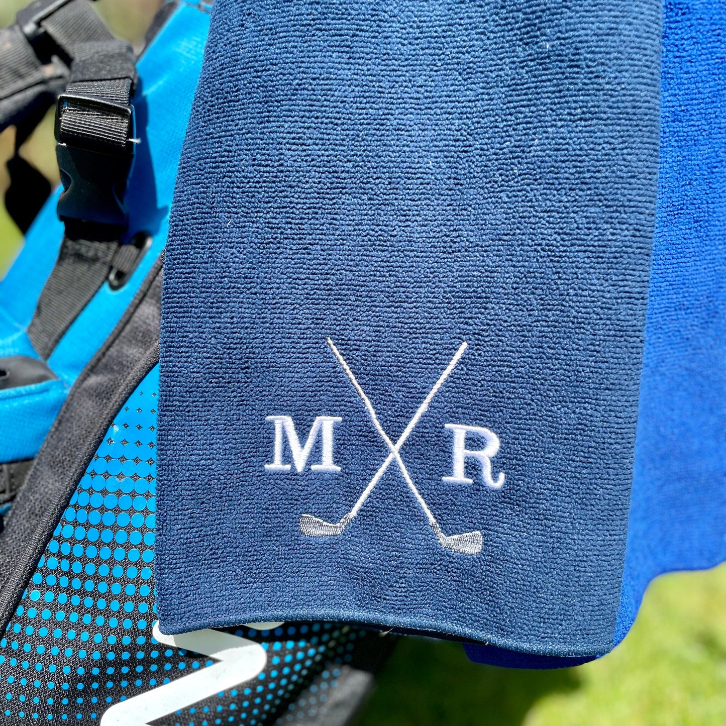 Personalised Embroidered Golf Towel
