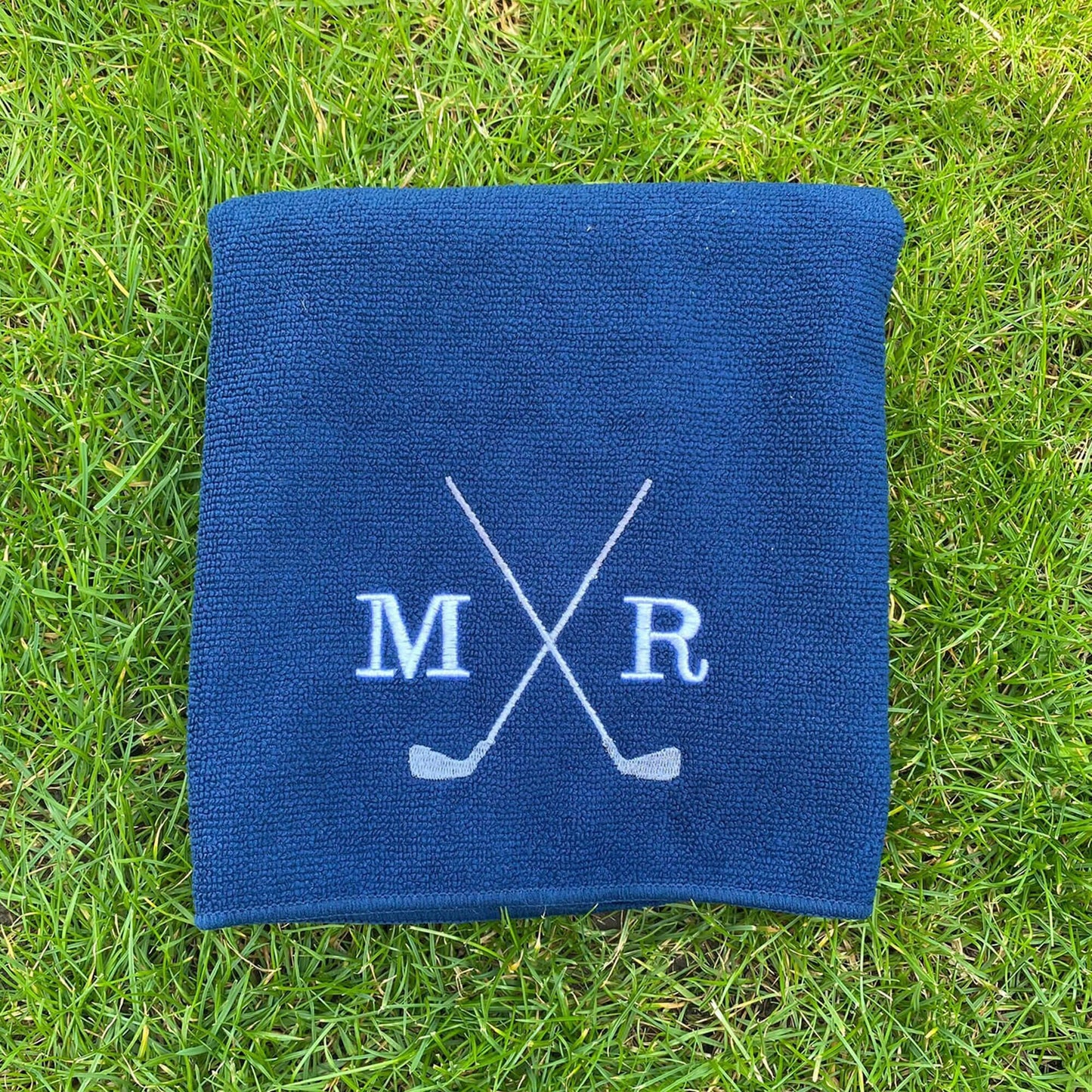 Personalised Embroidered Golf Towel