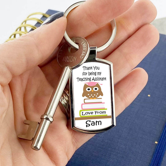 Personalised Teacher Keyring