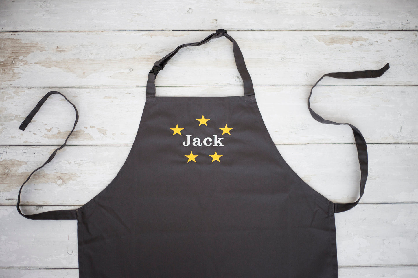 Personalised kids Embroidered Apron