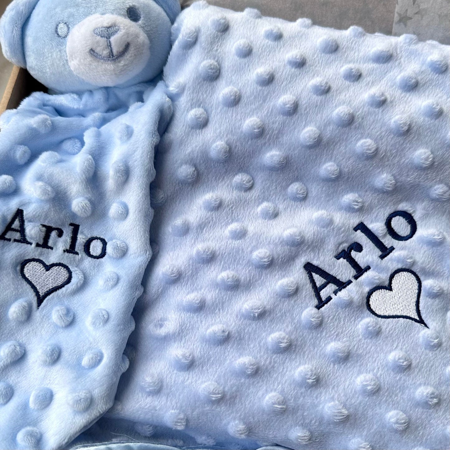 Personalised Baby Comforter and Blanket